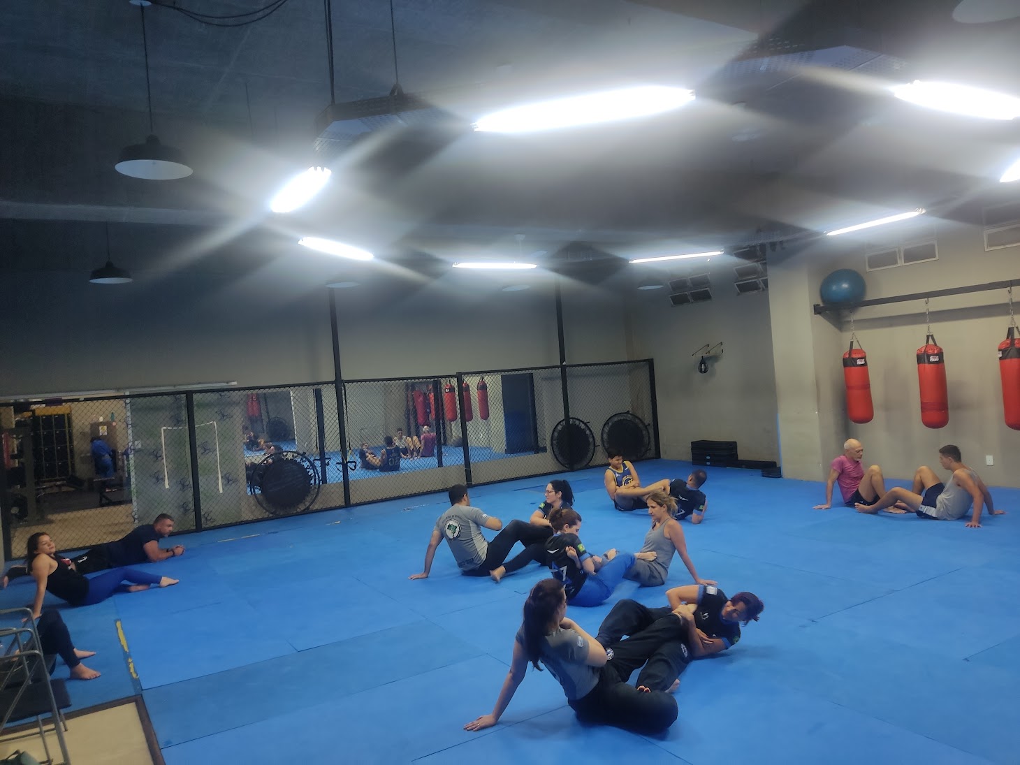 Turma mista de Krav Maga em Belo Horizonte